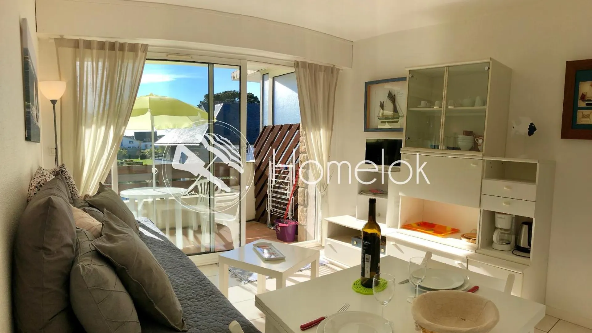 Studio Cabine Mega Cosy Bord De Mer - Terrasse Apartment Quiberon France