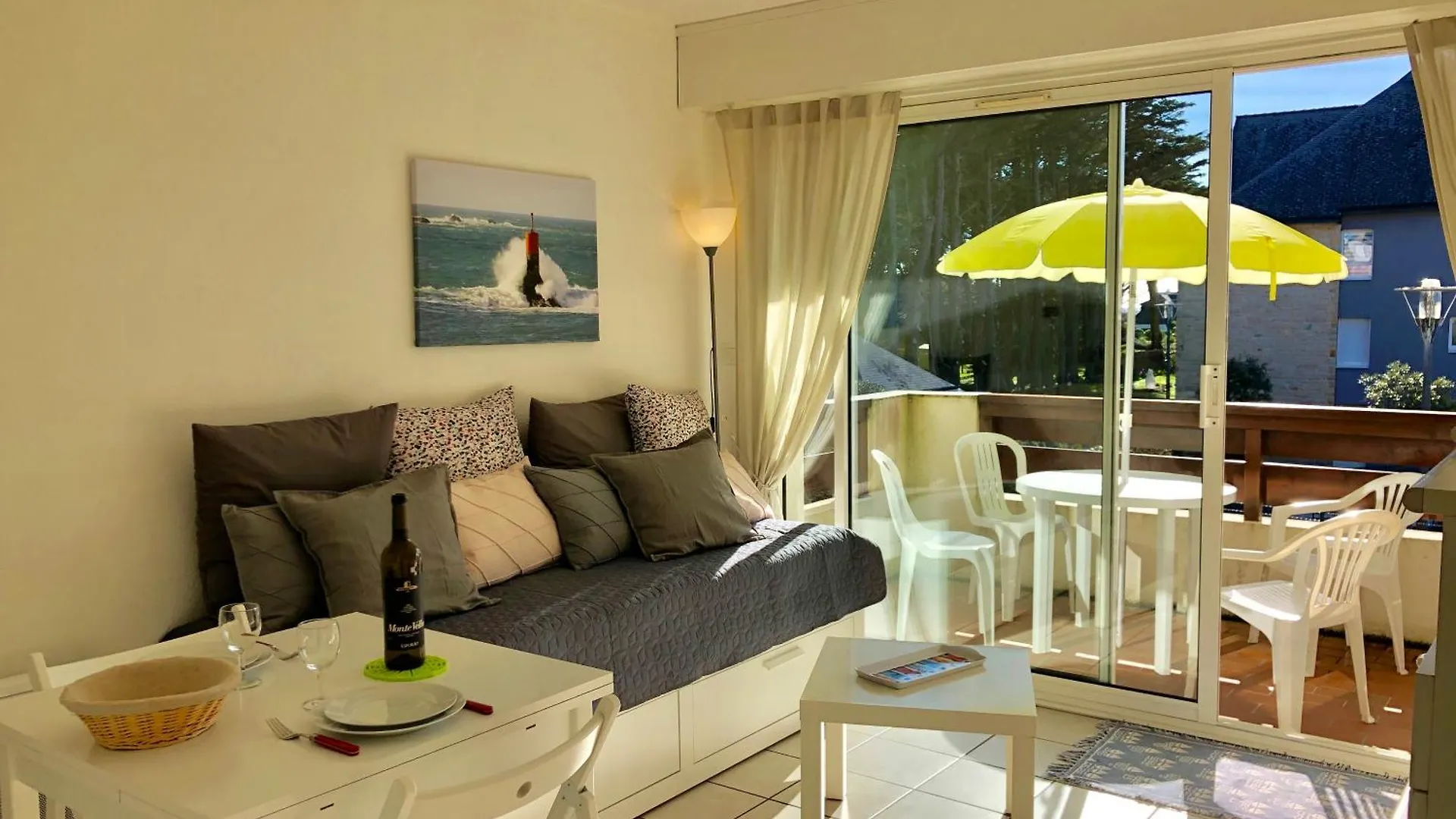 Studio Cabine Mega Cosy Bord De Mer - Terrasse Apartment Quiberon