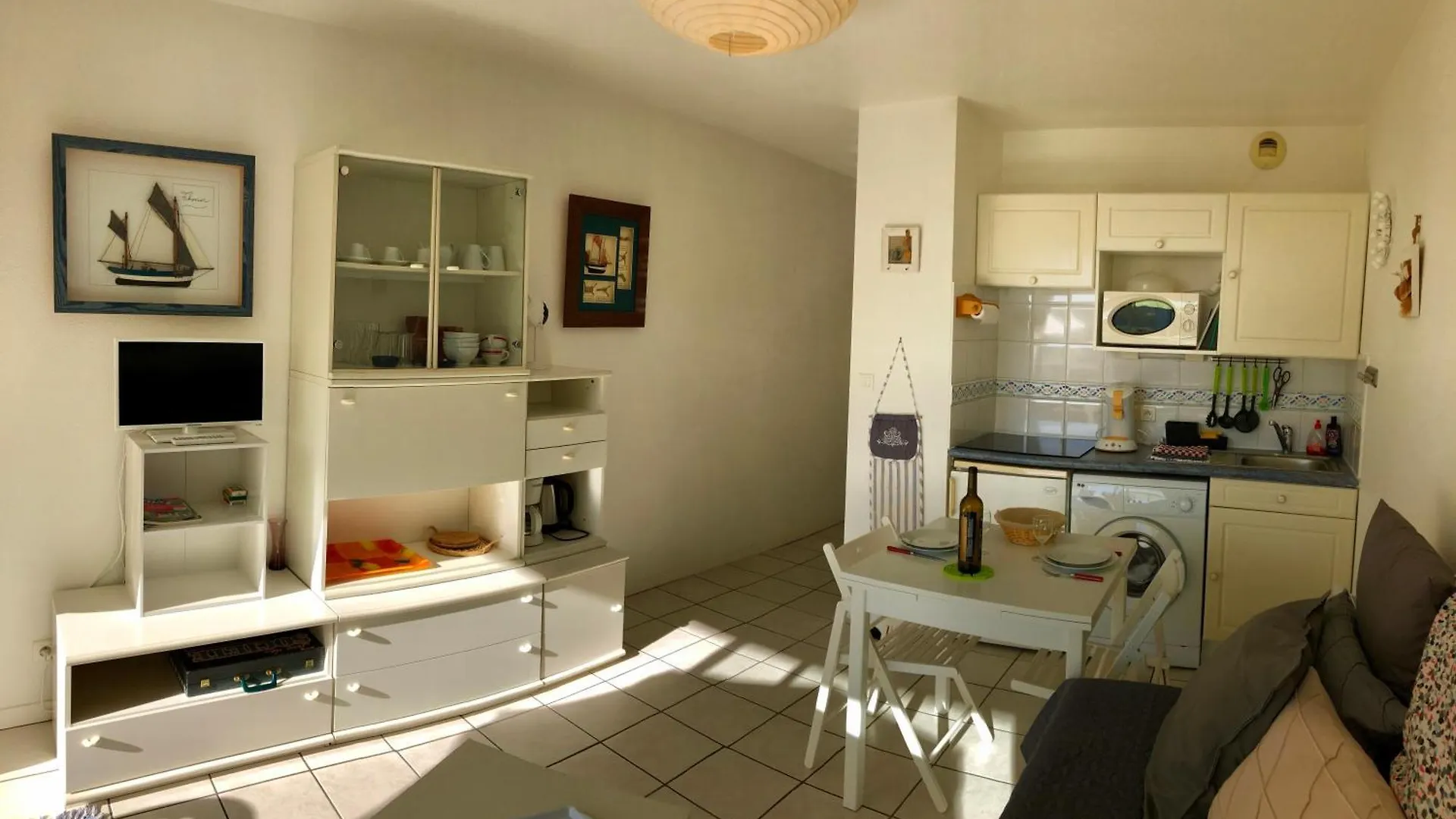 Appartement Studio cabine Méga cosy Bord de mer - Terrasse à Quiberon